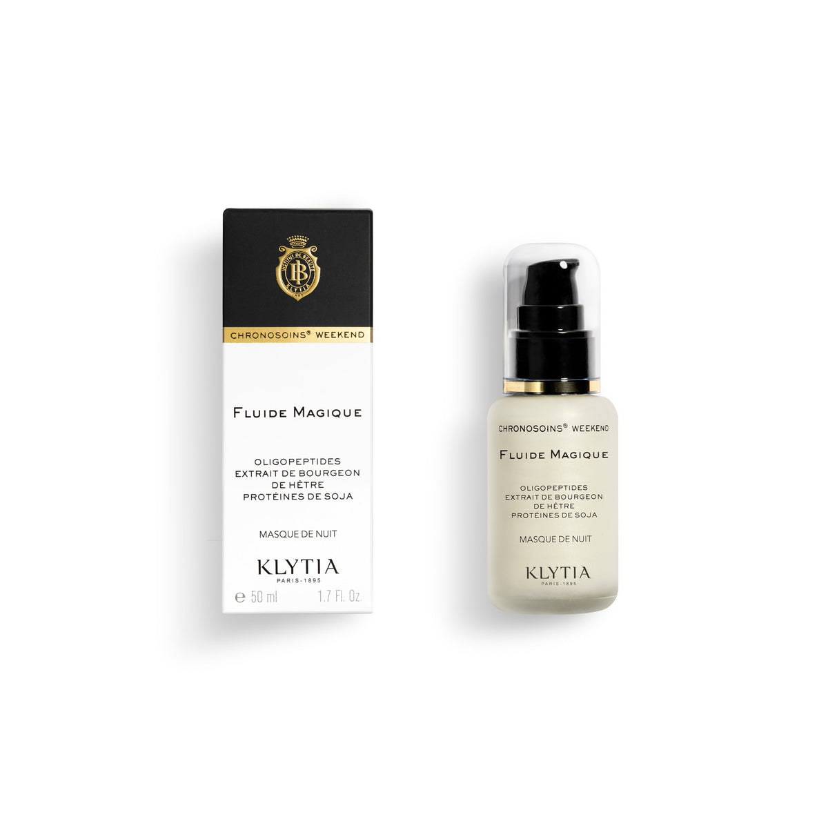 Klytia Fluide Magique Maschera notte viso illuminante 50 ml