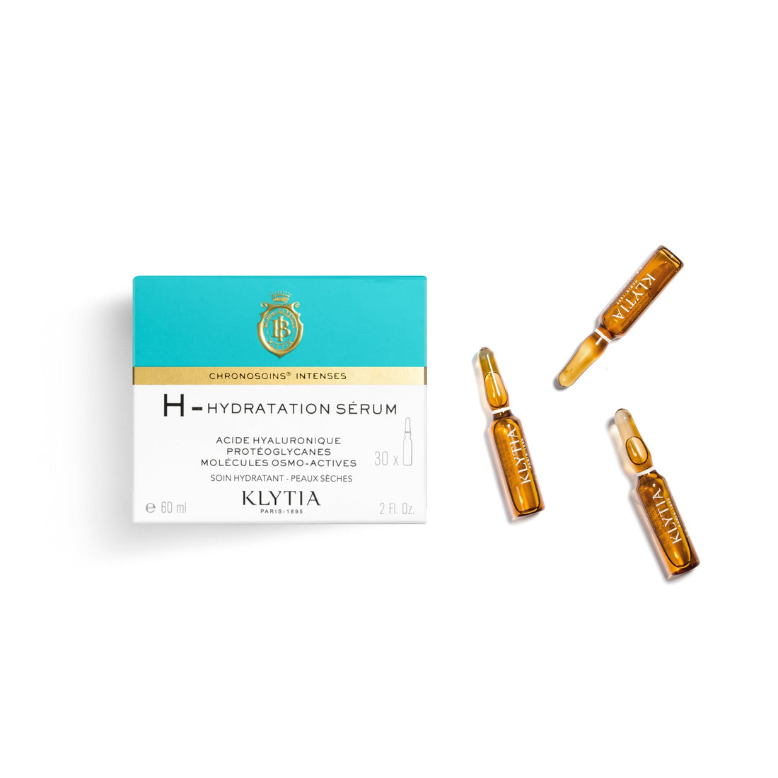 Klytia H-Hydratation Siero viso idratante monodose 30 x 2 ml