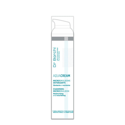 Dr Barchi Aqua Cream Cleansing Microemulsion — microemulsione detergente viso, collo e décolleté 500 ml