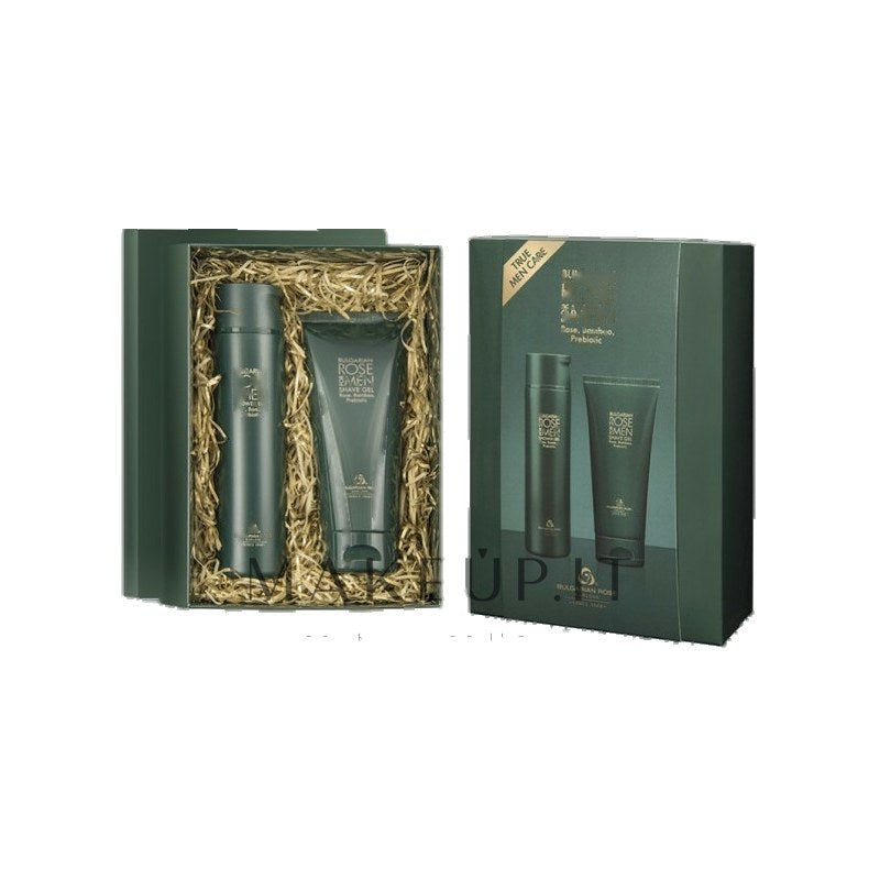 Set Bulgarian Rose da uomo (sh/gel/250ml + shave/gel/200ml)