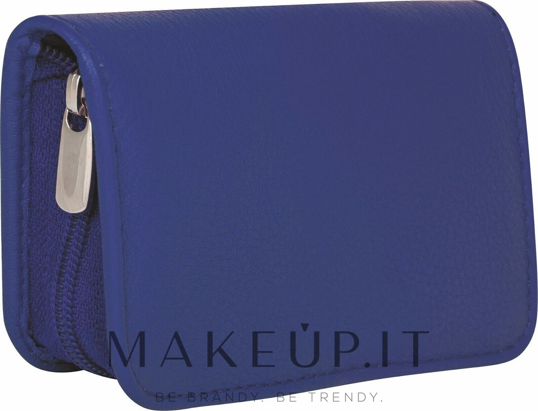 Set manicure, 5 pezzi "Siena", con cerniera, blue Erbe Solingen Manicure Zipper Case