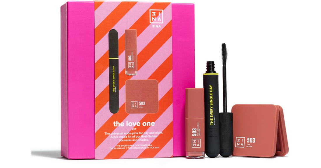 Kit 3INA The Love One set per il makeup (in confezione regalo) 1 pz