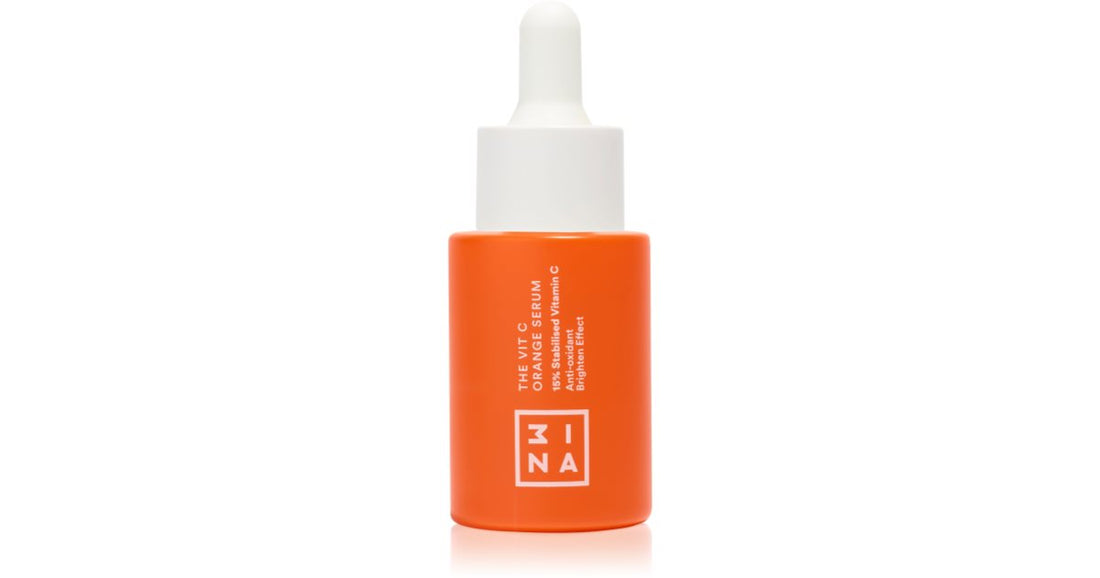 3INA Vit C Orange ansiktsbelysande serum med vitamin C 30 ml