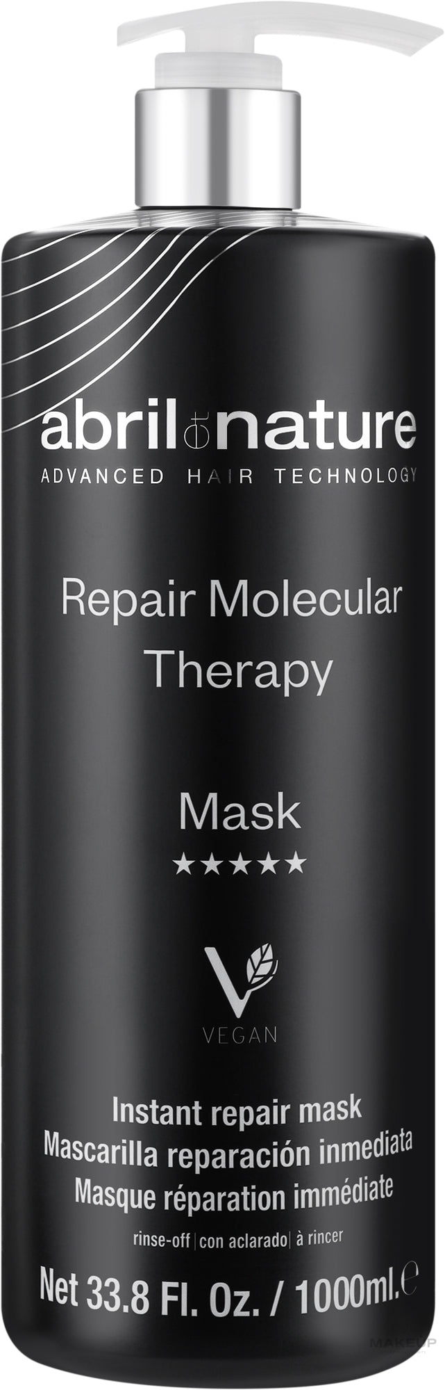 Maschera per capelli "Ripristino molecolare" Abril et Nature Repair Molecular Therapy Mask 200 ml