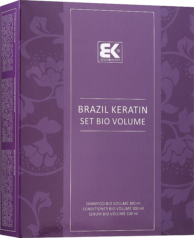 Set Brazil Keratin Bio Volume (shm/300 ml + cond/300 ml + serum/100 ml)
