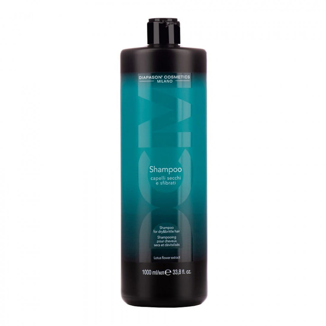 DCM Shampoo For Dry And Brittle Hair — shampoo rigenerante per capelli secchi e danneggiati 1000 ml