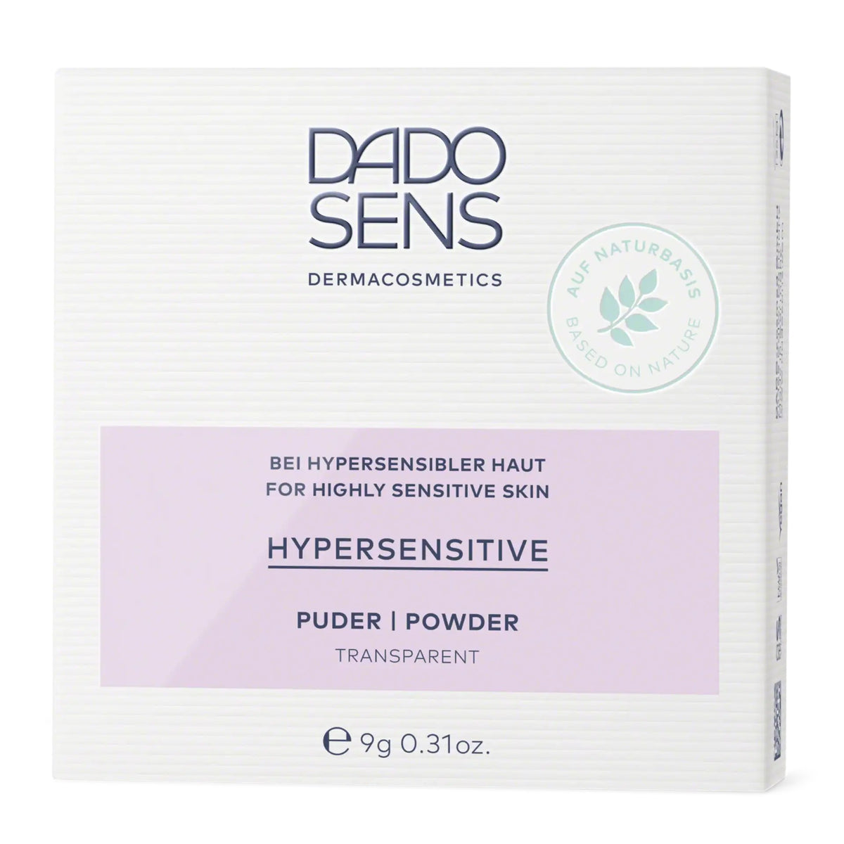 Dado Sens Hypersensitive Cipria Transparent 9 g — Puder