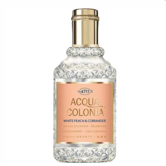 4711 Acqua Colonia Pêssego Branco e Coentro Eau De Colônia Spray 50 ml