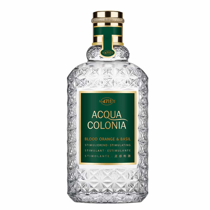 4711 Acqua Colonia Naranja sanguina y albahaca Agua de colonia en spray para hombre 100 ml