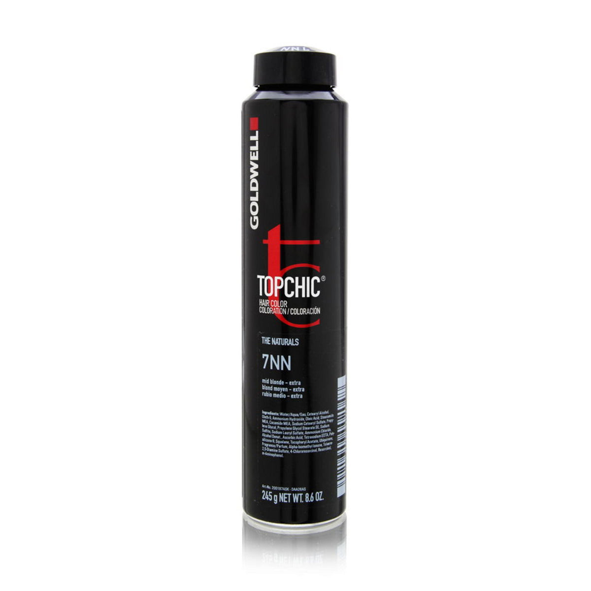 Goldwell TopChic, permanent hårfarve, 7NN Mid Blonde Extra, 250 ml