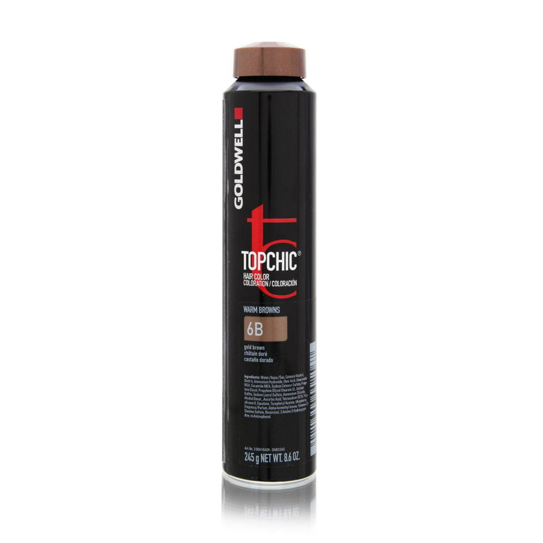Goldwell TopChic 6B Castano Dorato 250 ml — Tintura permanente capelli