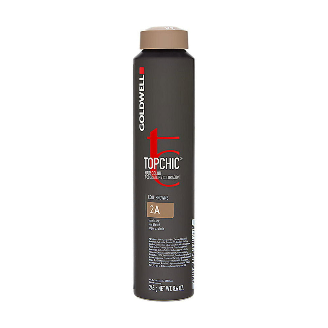 Goldwell TopChic 2A Blu Nero 250 ml — Permanente Haarfarbe