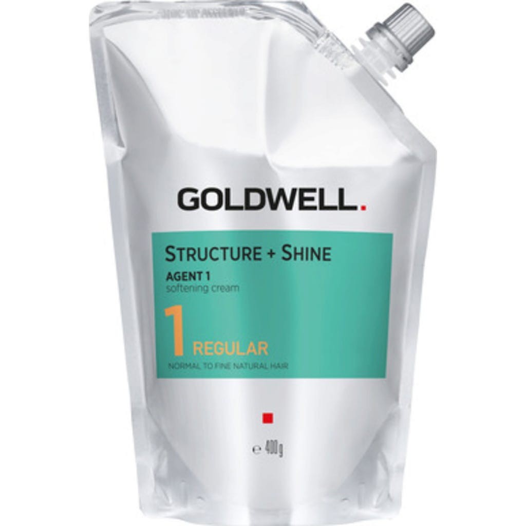 Goldwell Structure + Brillantezza Agent 1 Regular 400 ml — Crema suavizante para cabello