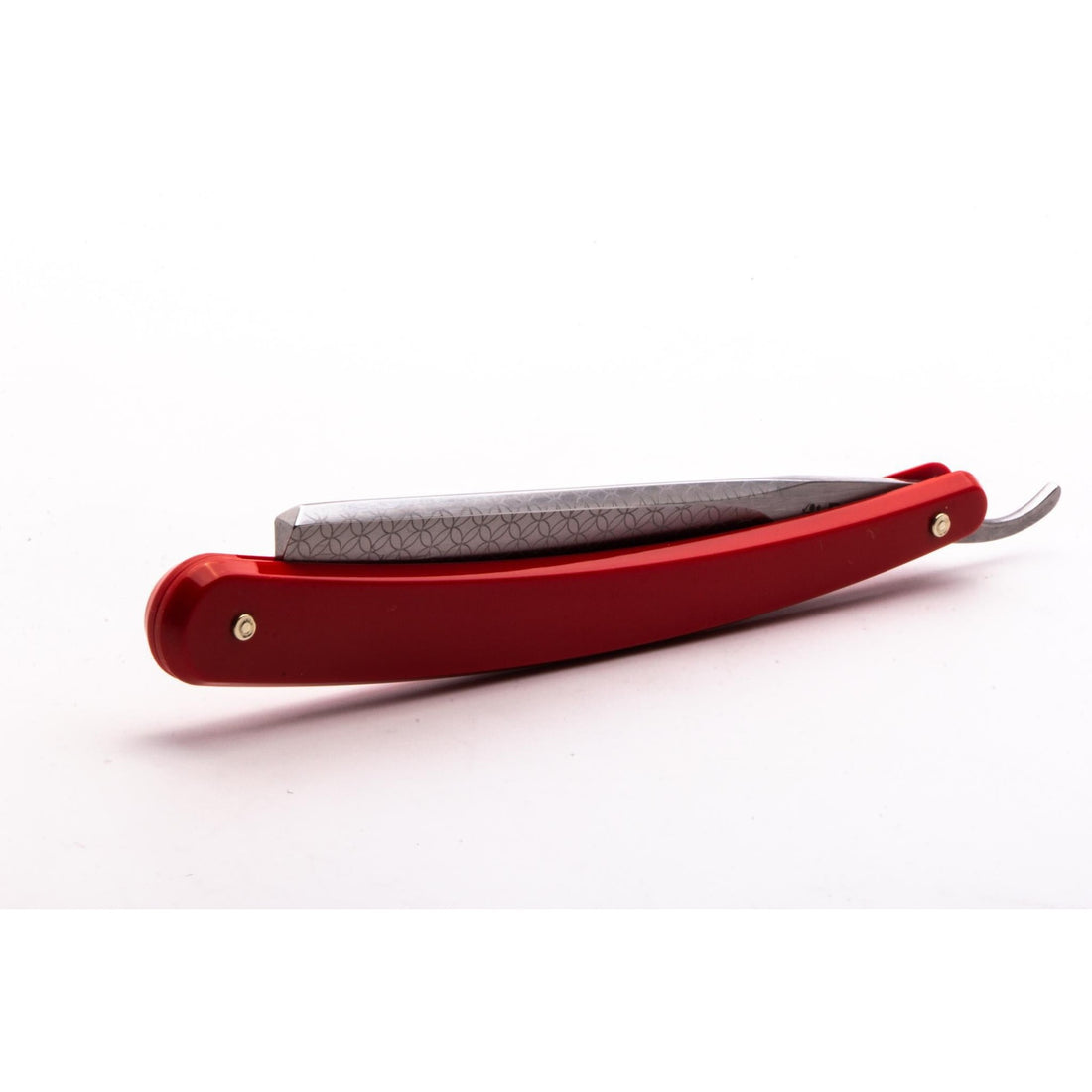 Dovo Rasiermesser 5/8" Runde Sache Rot — Rotes Rasiermesser