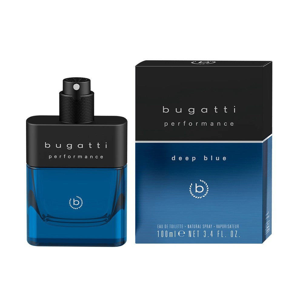 Bugatti Performance Deep Blue Eau de toilette 100 ml — 남성용 오드뚜왈렛