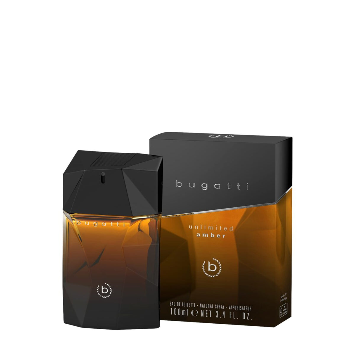 Bugatti Unlimited Amber Eau de toilette 100 ml — Eau de toilette homme