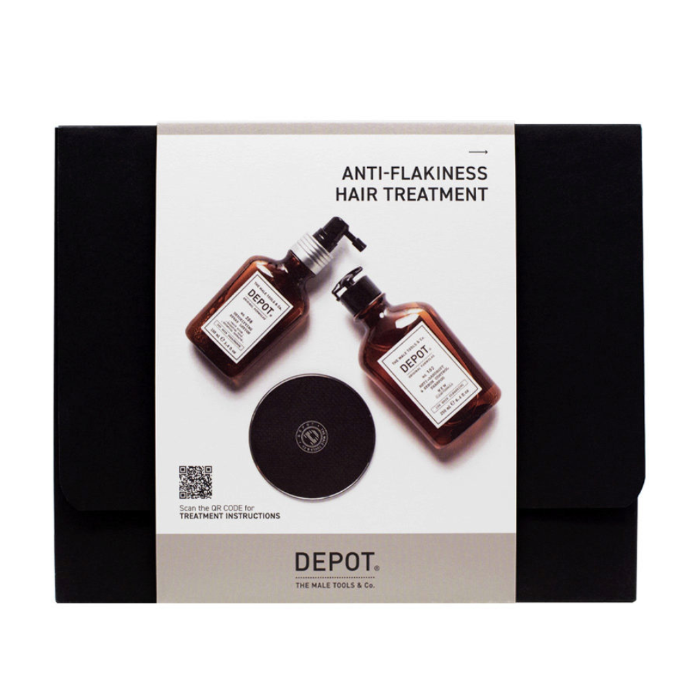 Consumer Kit C Set Depot: 100 Detergente capelli No. 102, Botanical Complex, Shampoo per Capelli, Anti-Forfora e Controllo del Sebo, 250 ml + 200 Trattamenti Capelli No. 208, Botanical Complex, Lozione Trattamento Cuoio