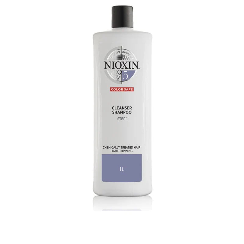 NIOXIN System 5 Shampooing Volumisant Pour cheveux épais et fragiles 1000 ml