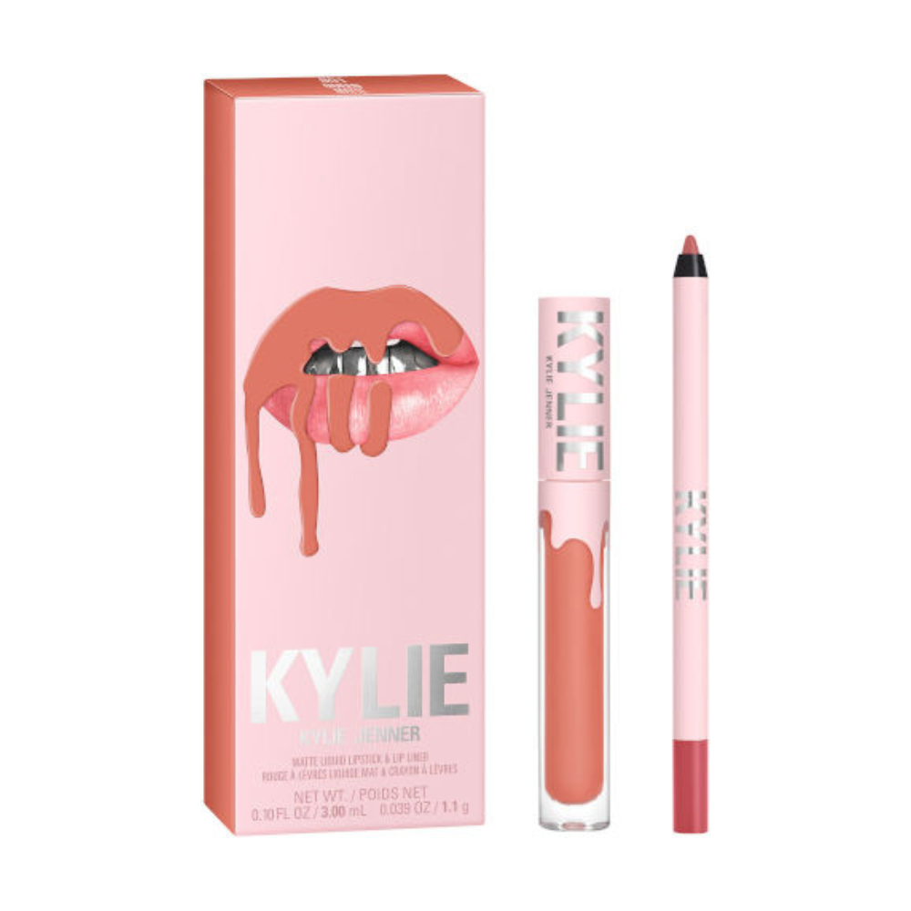 Kylie cosmetics Set Rossetto Liquido Opaco + matita labbra Tonalità: 801 Queen