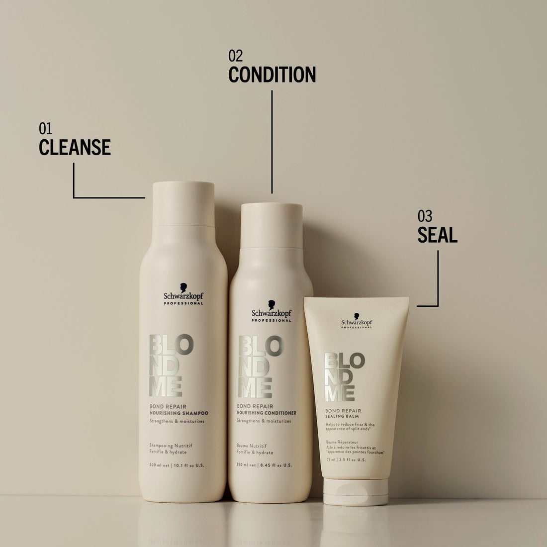Schwarzkopf Professional Biondo Me Set Regalo Shampoo Nutriente 300 ml + Maschera Nutriente 200 ml — Voedend haarset