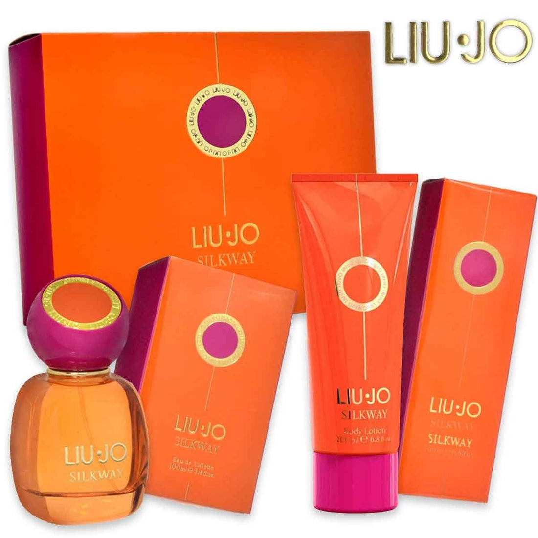 Liu Jo Silkway Eau de parfum 100 ml + Lozione corpo 200 ml — Cofanetto profumo
