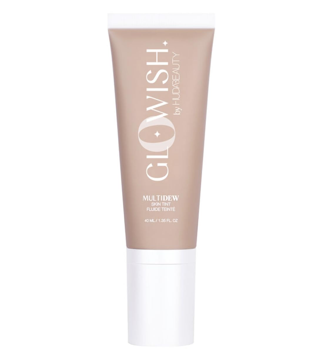 Huda Beauty Glowish Multidew Skin Tinta 08 Abbronzatura 40 ml — Fondotinta