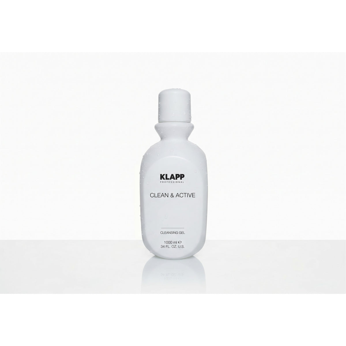 Klapp Clean &amp; Active Gel detergente viso 1000 ml — Гель для умывания лица