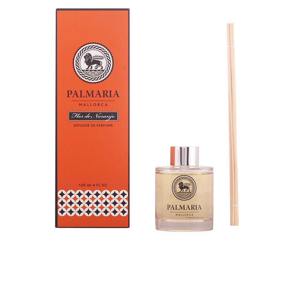 Orange blomst parfume diffuser Palmaria Mallorca 120 ml