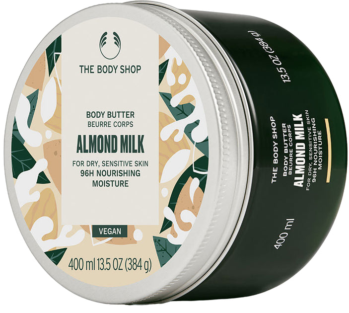 The Body Shop Almond Milk Body Butter burro corpo effetto nutriente 400 ml