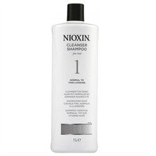 Nioxin System 1 Cleanser for Fine Hair, Normal to Fine - 1000ml