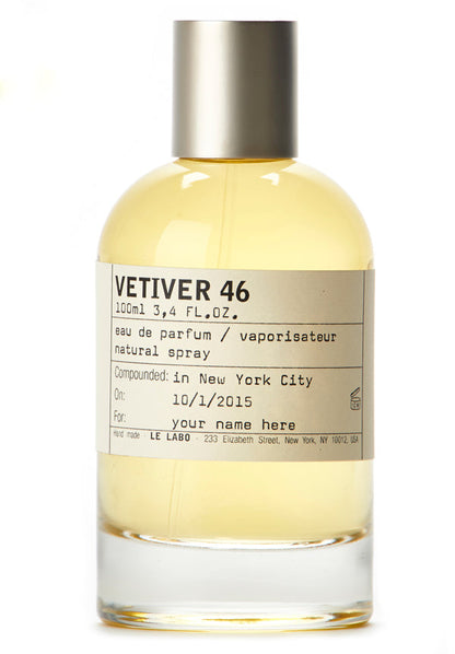 Le Labo Vetiver 46 Eau de Parfum Unisex 100 ml — Eau de Parfum