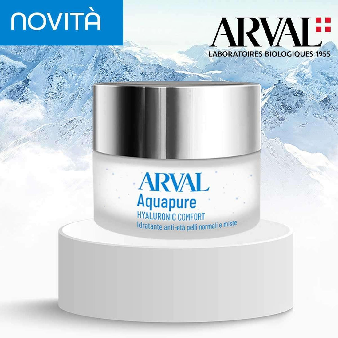 Arval Aquapure Crema Idrante 24h 50 ml