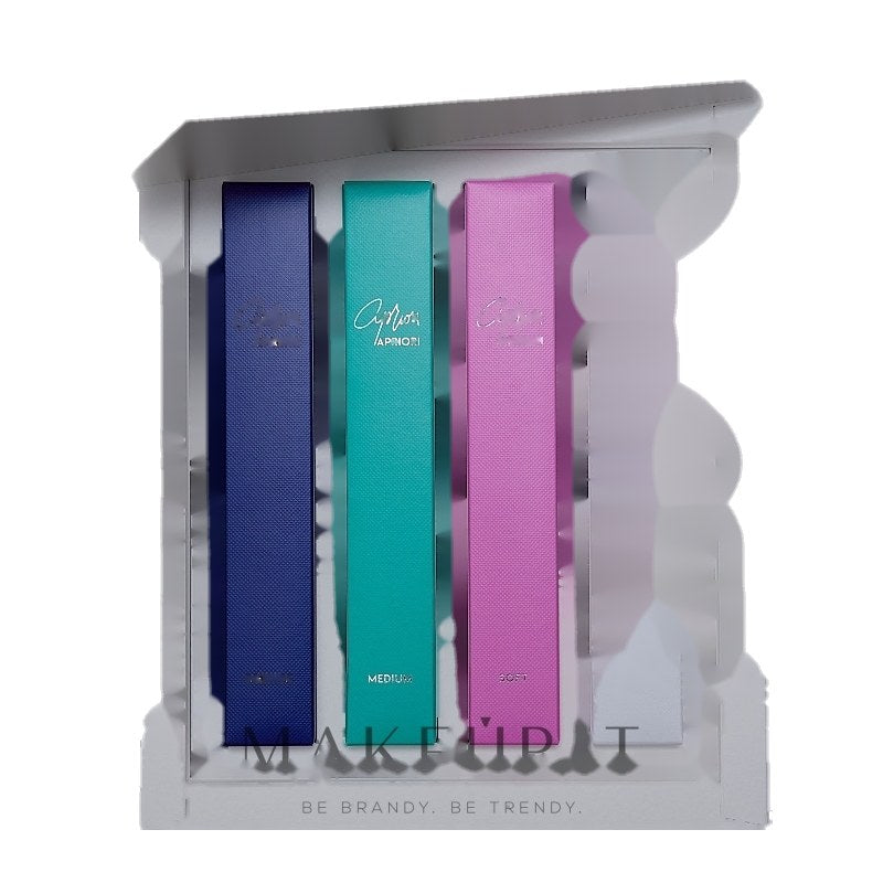 Set spazolini da denti Apriori Slim 4-Piece Colour Spectrum Edition (toothbrush/4pcs)