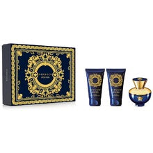 Versace Dylan Blue pour Femme Set eau de parfum 50 ml + body lotion 50 ml + shower gel 50 ml - 50ml 