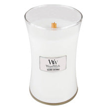 Woodwick Island Coconut burk - Doftljus - 609,5 g