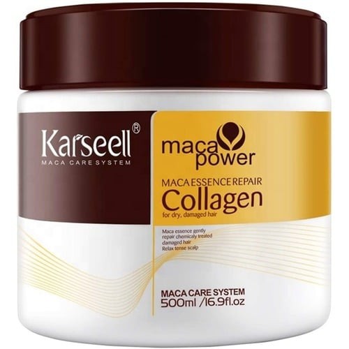 Karseell Maca Essence regenerująca maska z kolagenem do włosów 500 ml