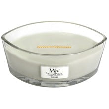 Woodwick Fireside Ship (cheminée) - Bougie parfumée - 453,6 g