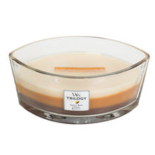 Woodwick Café Dulces Trilogy Barco (postre en cafetería) - Vela perfumada - 453,6 g