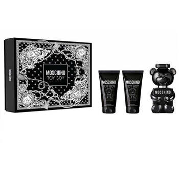 Moschino Toy Boy Gift set eau de parfum 50 ml + aftershave balm 50 ml + shower gel 50 ml - 50 ml 