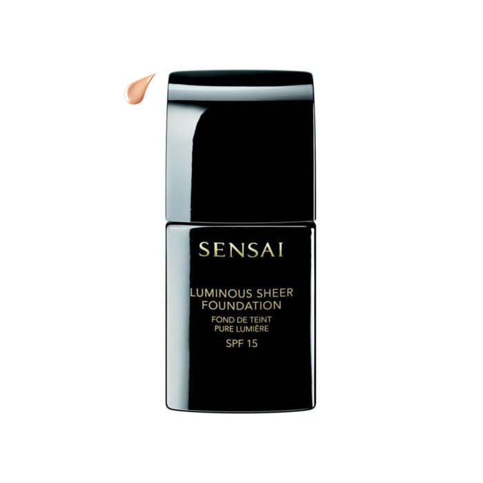 Фундамент Sensai Luminous Sheer Spf15 30мл 102 Слоновая кость Бежевый