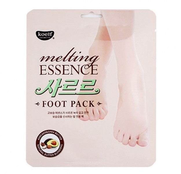 Maschera per piedi Petitfee &amp; Koelf Melting Essence Foot Pack 10 pz.