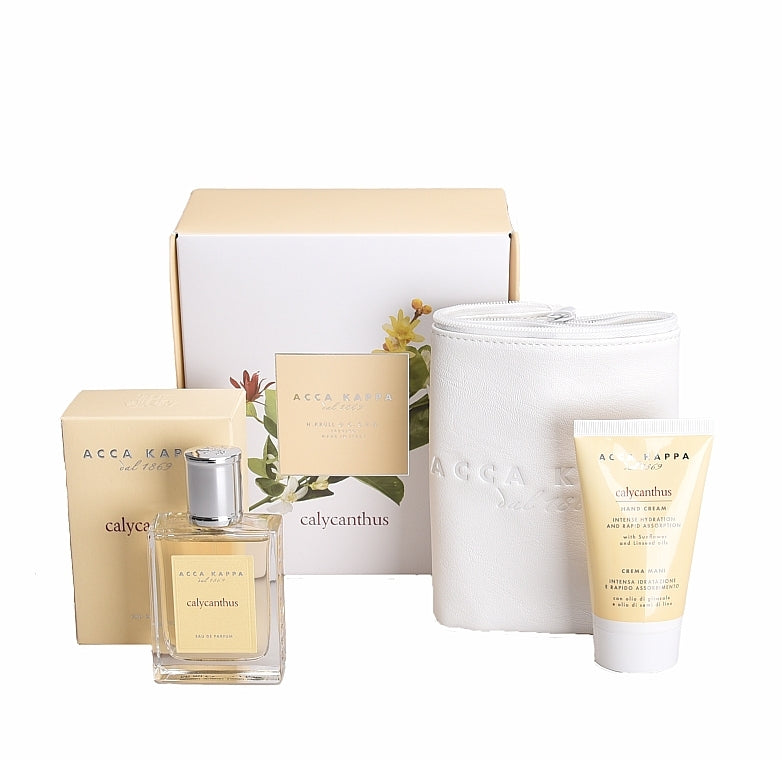 Acca Kappa Calycanthus Set (edp/50ml + c/cr/75ml + pochette)
