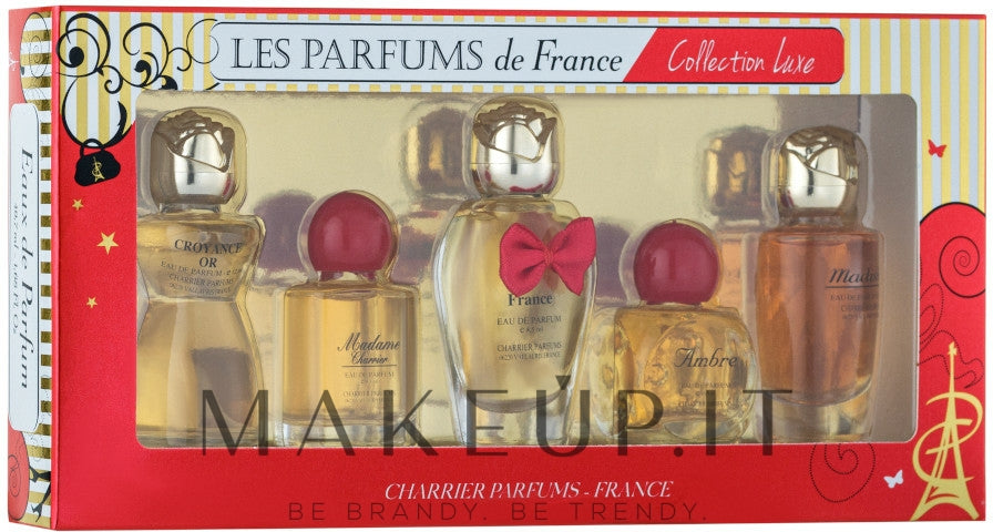 Charrier Parfums Collection Luxe Rinkinys, 5 prodotti