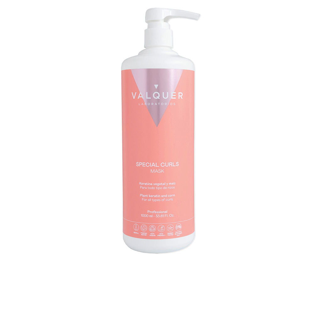 Valquer Besonderer Ricci Maschera Maschera mit pflanzlichem Keratin und Mais 975 ml