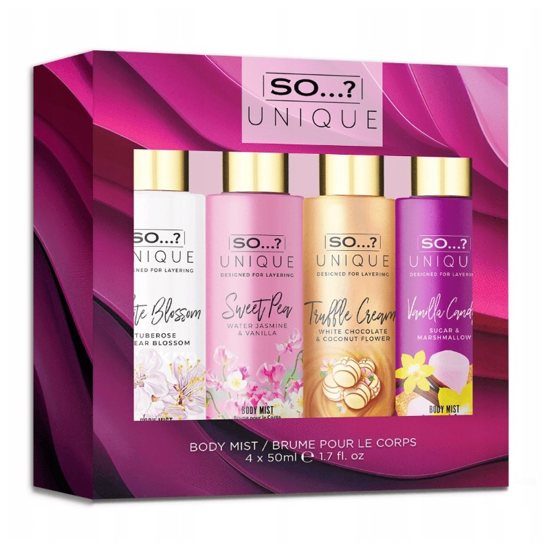 Set So...? Unique Body Mist Set (b/mist/4x50ml)
