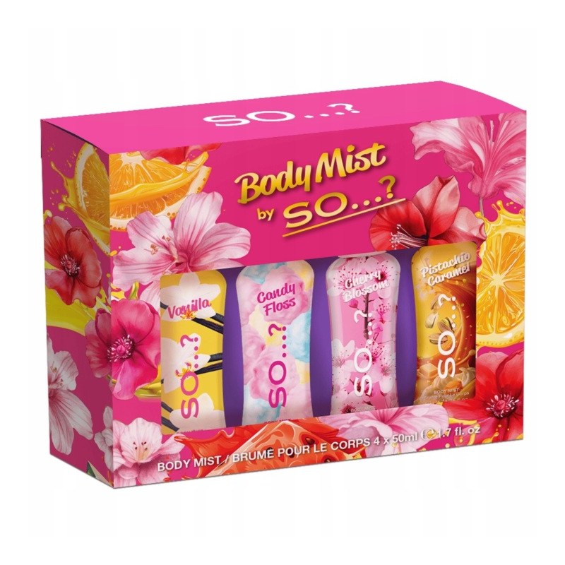 Set So...? Body Mist (b/mist/4x50ml)