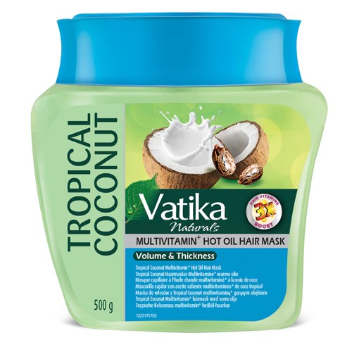 Dabur Vatika Tropical Coconut Masque capillaire nourrissant 500 g — Masque capillaire