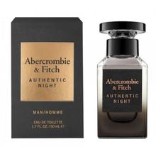 Abercrombie &amp; fitch Authentic Night toaletní voda pro muže - 50 ml