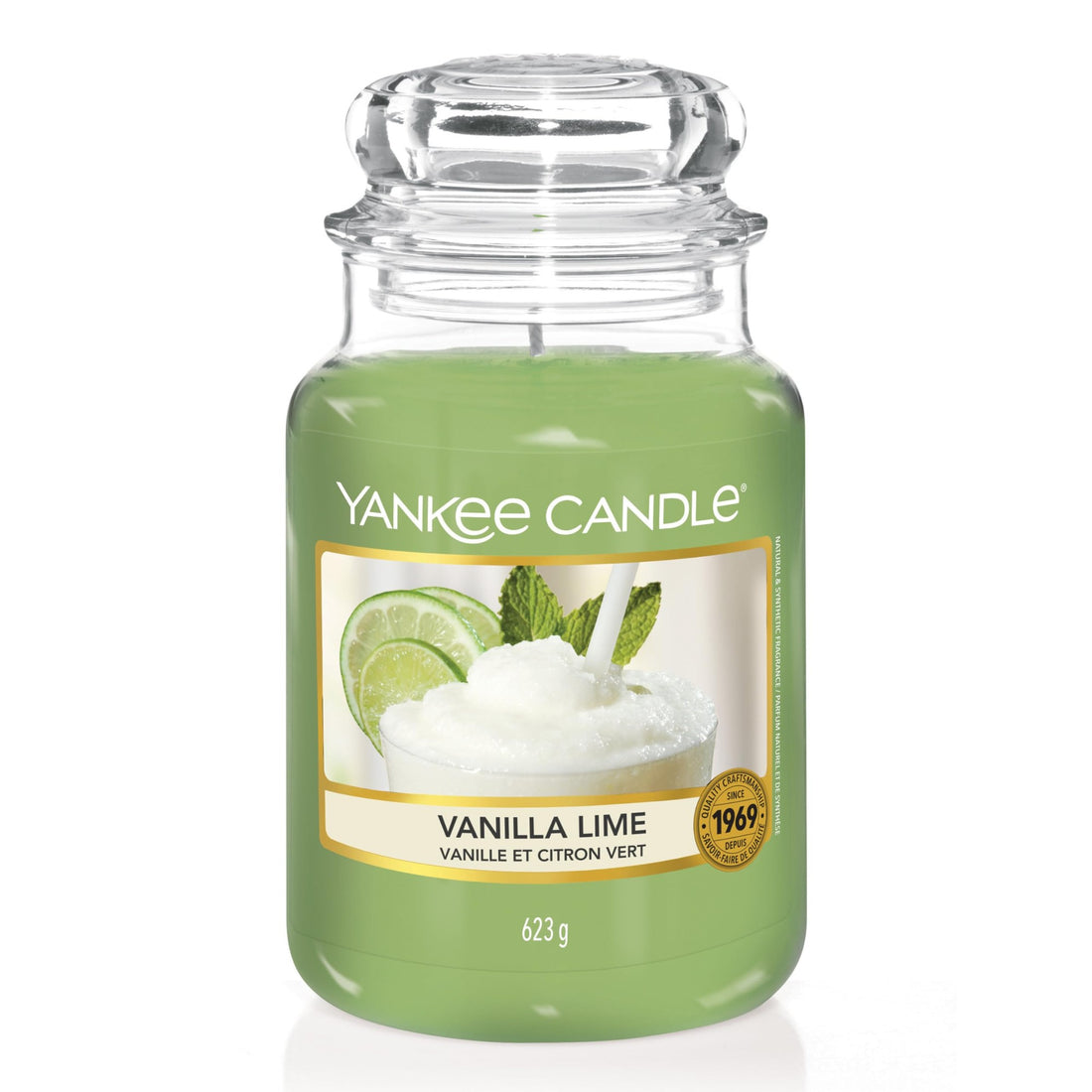 Yankee Candle Vanilla Lime 623 g — Αρωματικό κερί