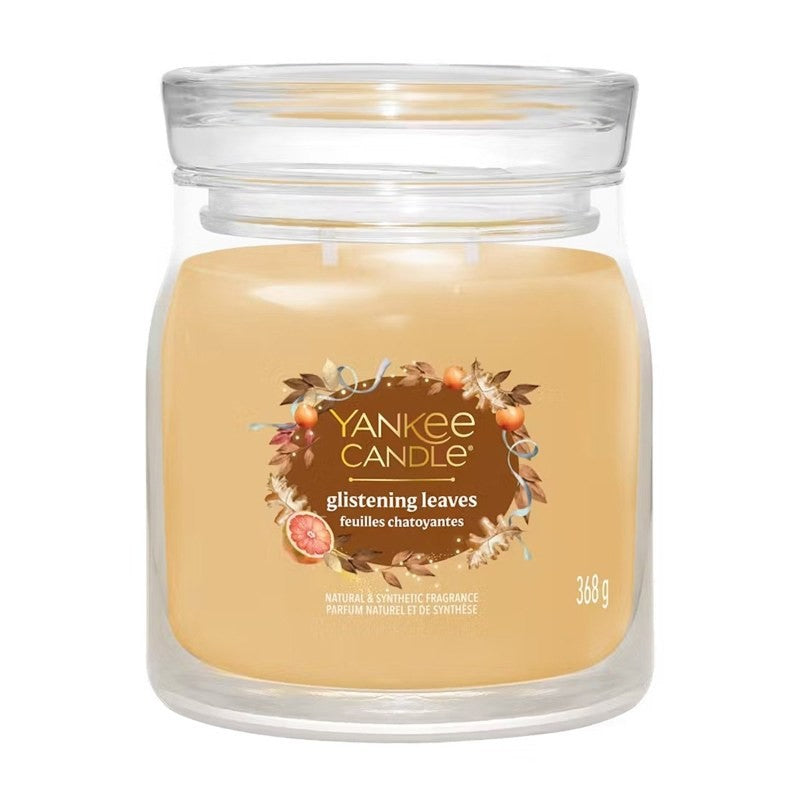 Yankee Candle Glistening Leaves 368 g — Αρωματικό κερί